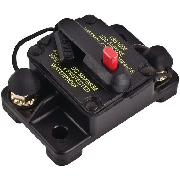 100 Amp Manual Reset Circuit Breaker